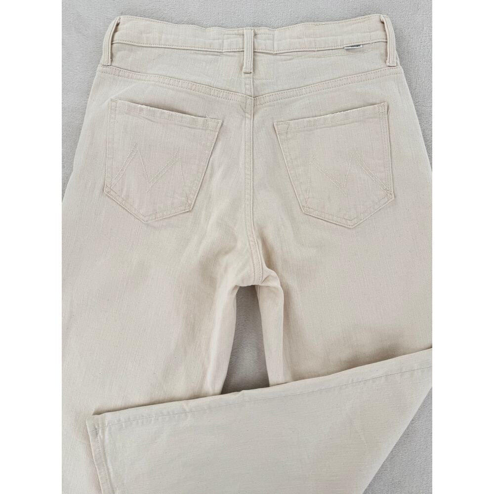 Mother Jeans The Dodger Ankle Denim White Act Natural Wide Leg 25 Run Big - Picture 5 of 12
